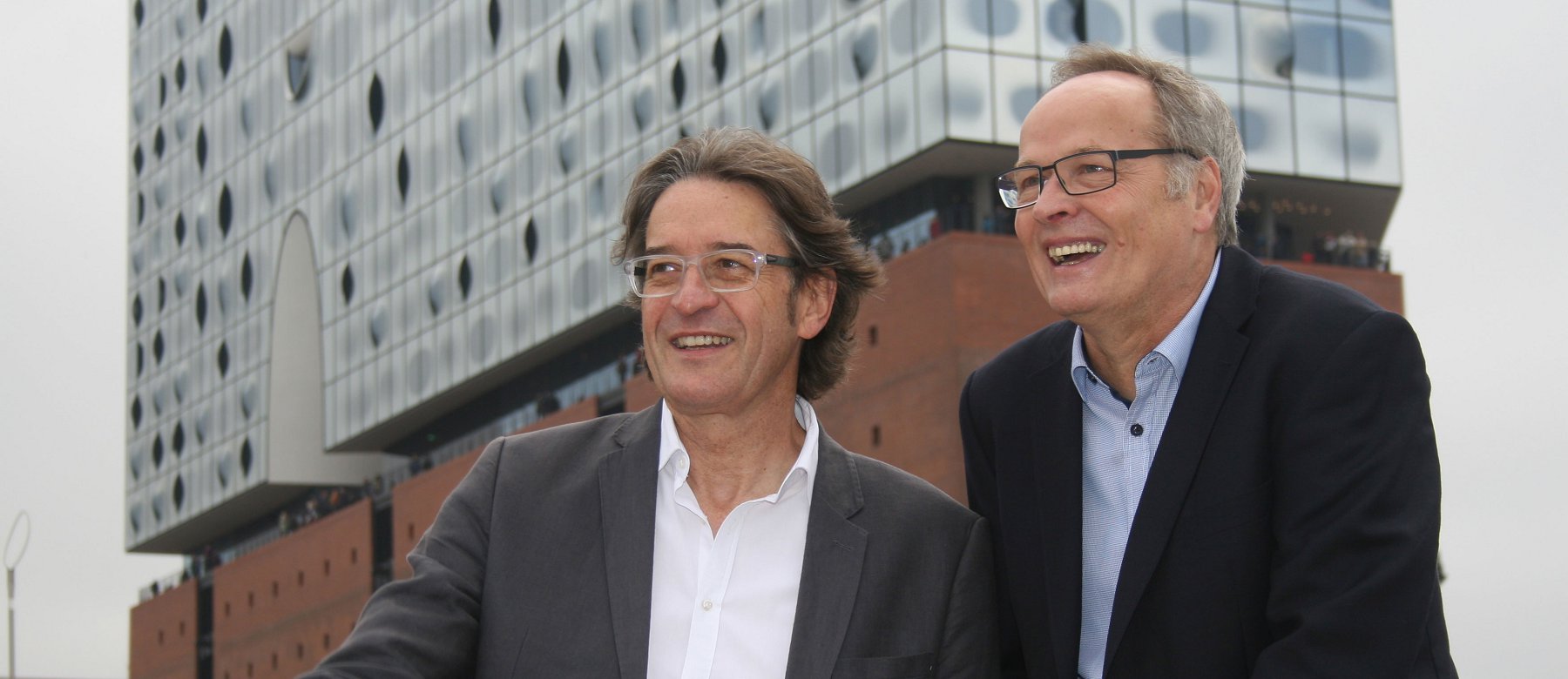 Die beiden Firmengründer Michael Hocks und Wilhelm Veenhuis