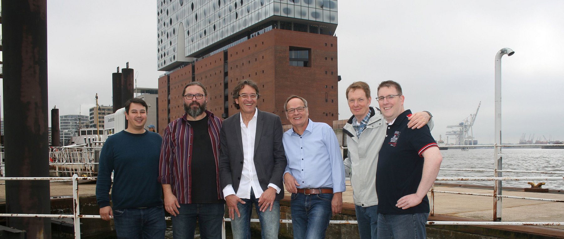 Das MWM-Team feiert das Jubiläum in Hamburg