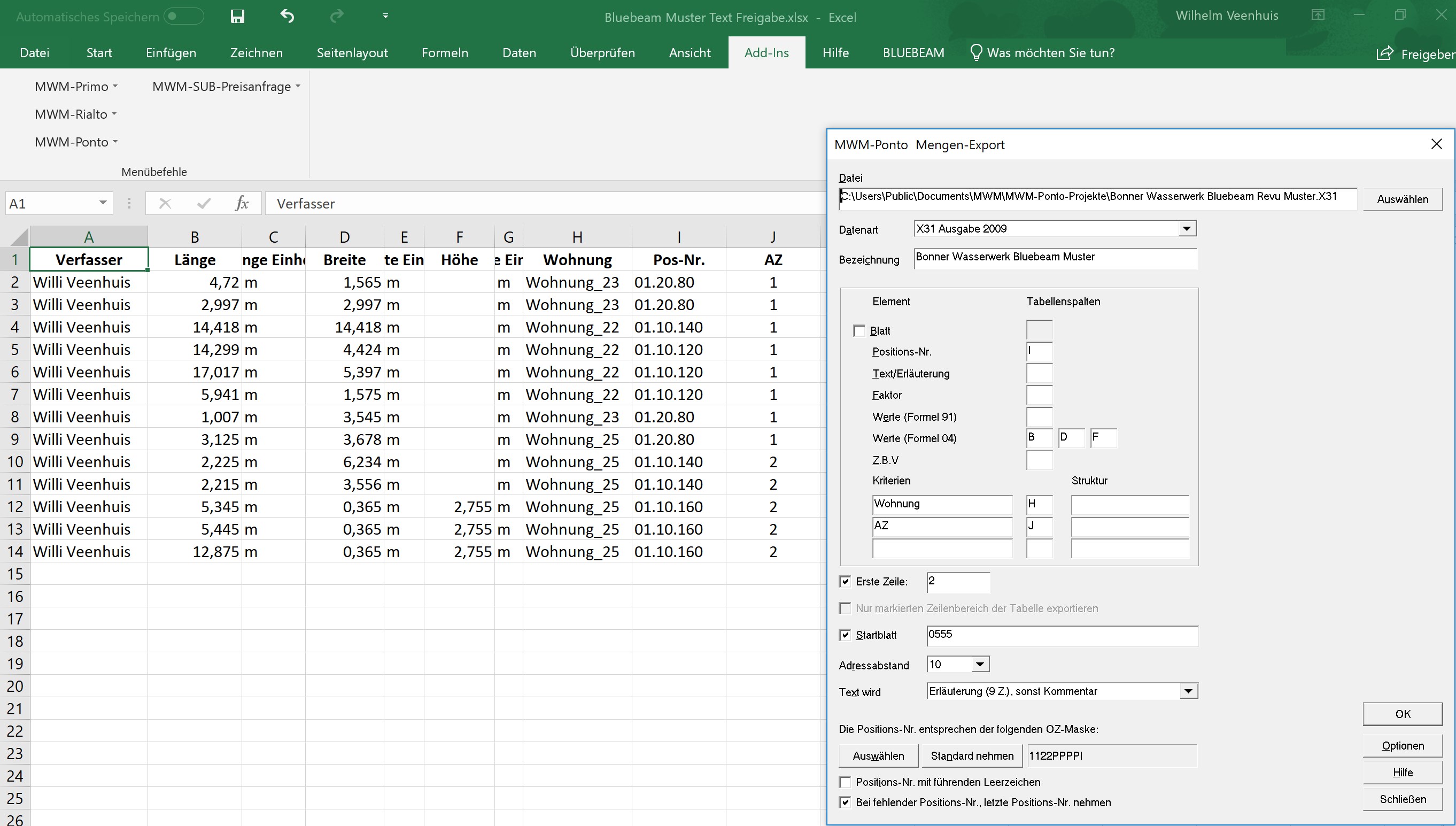 Excel mit MWM-Ponto und Bluebeam Revu Daten.jpg