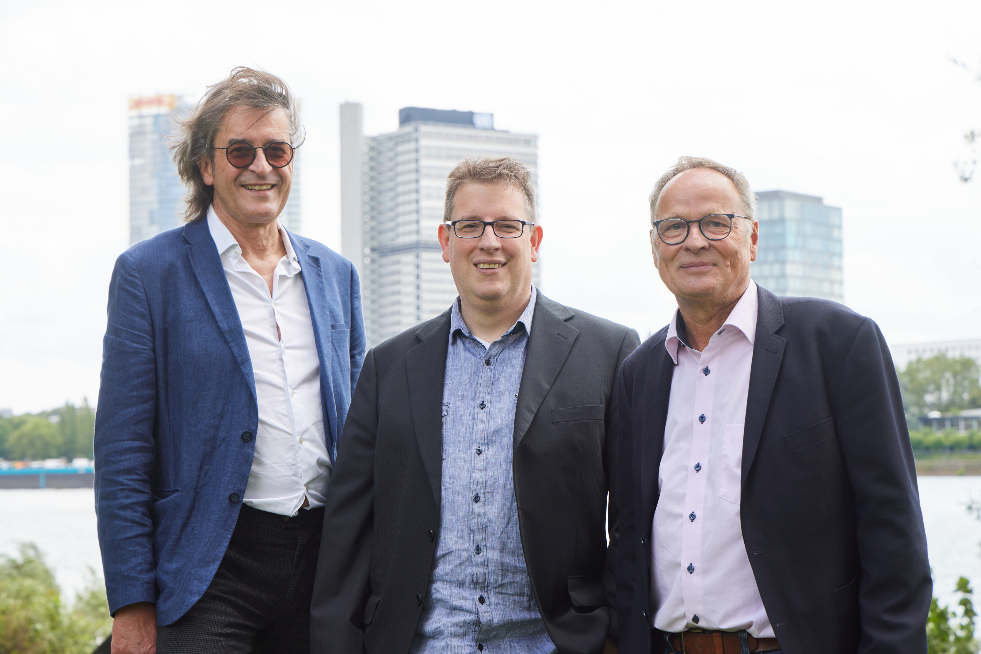 Die drei Geschäftsführer: Michael Hocks, Stefan Berensmann und Wilhelm Veenhuis (v.l.n.r)